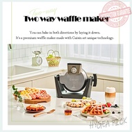 [ cuisinart ] premium waffle maker made with cuisin art's original technology  two way waffle maker WAF-V400KR  | sandwich toast hotdog maker belgian waffle maker egg waffle | mini kenwood bruno cornell powerpac vitantonio