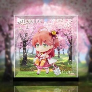 【AOWOBOX】Good Smile 黏土人 1722 Hololive 櫻巫女 手辦 高透主題展示盒 展示箱 display box 亞加力 模型盒 亞加力展示盒 燈
