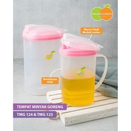 ASHIKA GOLDEN SUNKIST OIL CONTAINER 2L & 1L Oil Dispenser Bottle Oil Bottle