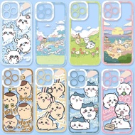 Casing For Motorola Moto G32 G22 Edge 40 Pro G60 G72 5G G52 G30 G53 G9 PLUS  Anime Chiikawa Cute Pho