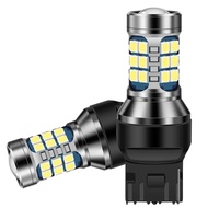 2PCs T20 led 7440 7443 led wy21w w21w mentol LED lampu isyarat kereta T20 3030smd backup membalikkan