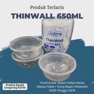 Thinwall 650ml Round Victory food container