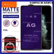 Redmi 9T/Note 9T AG Anti Blue Matte Anti Fingerprint Full Cover Tempered Glass