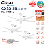 Alpha Cosa CX20 5B CX20 5B LED 3COLOR 40 46 56 Inch 12 Speed R/F Remote Control LED Dimmable DC Moto