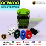 Micro DATA Cable FASTER CHARGING OCD-113M ORAIMO (20 Contents)