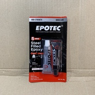 EPOTEC Glue, 5 minute Steel glue, coated Epoxy ( pcs)