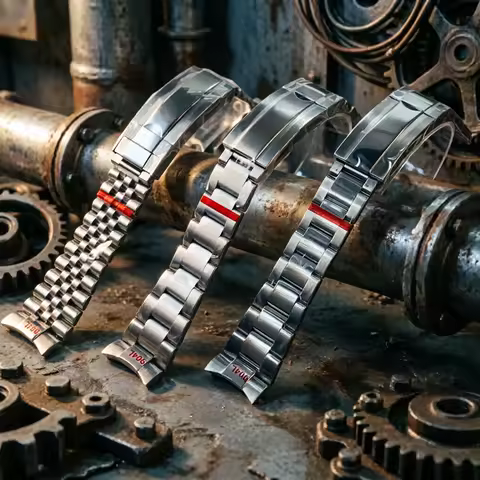 20 21mm Watchband For Rolex SUBMARINER DAYTONA Yacht-Master GMT Strap Glidelock Clasp Stainless Stee