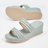 POLO HILL Ladies Two Band Wedges Sandal PLSW-LS5347