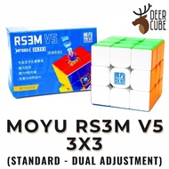 MoYu RS3M V5 3x3 Dual Adjustment - Cubes Magnetic Stickerless Mo Yu RS3 MV 5 Magnetic Cube
