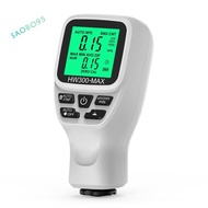 HW300-MAX 0-2000UM Coating Thickness Gauge Car Paint Film Thickness Tester Easy To Use White