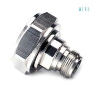 Will 7 16 DIN Male Plug to N Female Port Adapter Microwave Coax Connectors Coaxial Straight L29 Conv