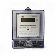EMES DDS608 Single Phase 10(60)A Kwh Meter (Digital Type) Kilowatt-Hour Meter Digital Analogue Din R