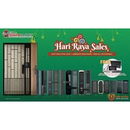 HARI RAYA 2024 BUNDLE PROMOTIONS FOR DOOR GATE &amp; DIGITAL LOCKS  | Hafele | kaiser| philips| kaadas