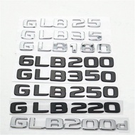 Letters Emblem Badge For Mercedes Benz W247 GLB180 GLB250 GLB200d GLB220d GLB35 GLB300 GLB350 Trunk 