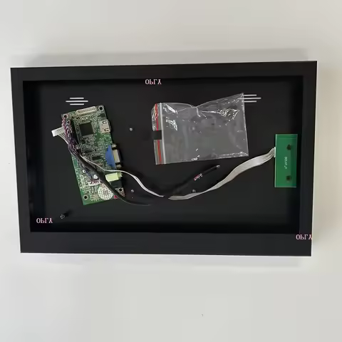 Metal case back shell VGA HDMI-compatible LVDS for LP156WH4 with 58C controller board 15.6" panel 13