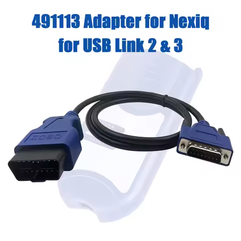 OBD2 Main Test Cable for NEXIQ USB Link 2/3 16 Pin to 15 Pin Diesel Truck Heavy Duty Truck Diagnosti