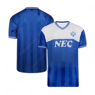 1995 Everton Away Sweat Absorbing Outdoor Shirt, Quick Drying Football Shirt, Summer Classic Casual 