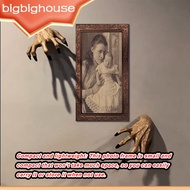 Halloween Picture Frame Party Horror Scary Photo House Decorations Haunted TPE Home Hotel PVC