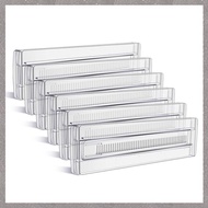 6 Pack Drawer Dividers Adjustable Drawer Organiser Divider Retractable Shelf Drawer Divider (11.8 -1