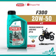 PETRONAS Sprinta for Honda CB150R 2019 to 2026 F300 4T 20W-50 Premium Engine Oil