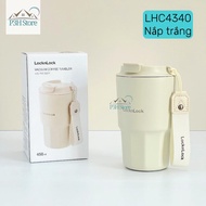 Bình giữ nhiệt LocknLock 450ml SUS316L Vacuum Coffee Tumbler có dây xách LHC4340 P3HStore
