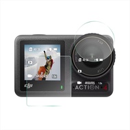 Tempered Glass Screen Protector for DJI Action 4 Lens Protection Protective Film for DJI Osmo Action