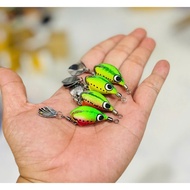 Chado H1 mini Watermelon clone 3cm cast lead weighing 6.5g floating action