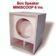 Speaker Box 6 inch miniscop Plywood 9mm