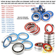 Ceramic Hybrid Bearing 6802 6803 6805 6806 6901 6902 6903 6001 15267 16287 17307 24377 rs (Red / Blu