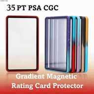 CHERRY3WK 35PT PSA/CGC Box, Aluminum Alloy Transparent Trading Card Protect Box, Exquisite Gradient 