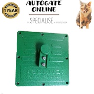 TECHNO GEAR BOX C/W MINI MOTOR FOR UNDERGROUND AUTOGATE SYSTEM - AUTOGATE ONLINE