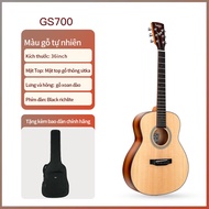 Đàn guitar acoustic Saga dòng GS700 size 36 mini guitar chính hãng Duy Guitar Store phân phối