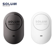 Solum Smart Tag 2Colors Black/White Loss Prevention Location Tracker