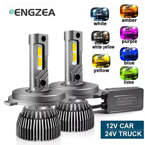 Headlight 140W LED ENGZEA H7 LED H4 Bulbs H7 12V Car 24V Truck 9012 H1 H3 H11 H8 H9 9005 HB3 9006 HB