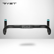 2022 RYET Carbon Road Bike Handlebar Drop Bar RHM Rapid Hand Movement Bicycle Handle bar 31.8MM 400/420/440/460 Cycling Parts