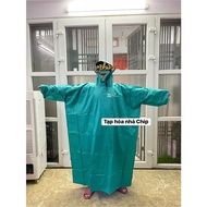 Adult Raincoat With Bat Wings