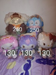 2025 全新 新款 Sanrio 公仔 連包裝袋 水怪公仔布丁狗公仔melody公仔kurumi公仔hello kitty公仔
