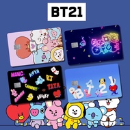 Bt21 SERIES | Atm STICKER/GARSKIN ATM/ATM STICKER/DEBIT/CREDIT/EMONEY ATM/ATM Card
