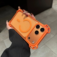 Drone Airbag Anti-fall Clear For Magnetic Phone Case For iPhone 17 16 15 14 Plus 13 12 11 Pro Max Wi
