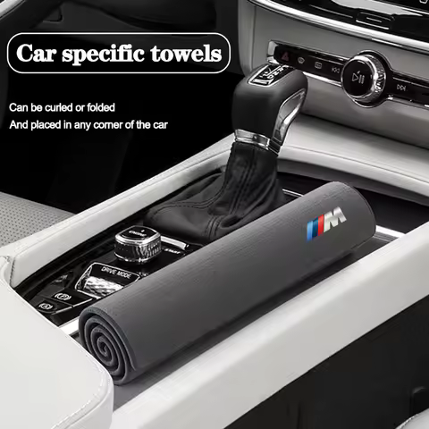 Microfiber Car Cleaning Towel Super Absorbent Towel Clean Tools For BMW M E46 E90 E60 F30 G20 X1 X2 