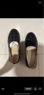 Chanel 香奈兒 size 39 拖鞋 平底鞋 返工鞋 漁夫鞋  後空鞋 涼鞋 黑色 bl