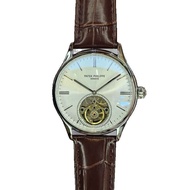 JAM TANGAN LUXURY PRIA PATEK PHILIPE AUTOMATIC TALI KULIT IMPORTED