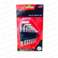9 PCS/Set Hex Allen Key Set Hex Key Wrench Set Driver Screwdriver hex key Flat Head Ball