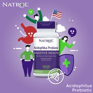 Natrol Acidophilus Probiotic, Probiotics Digestive Health 1 Billion Live Culture 100 mg (100 Capsules)