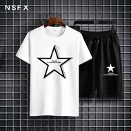 STAR SHORT suit one set short shirt shorts men's clothes men's clothes Asgard777