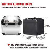 Motorcycle Black Luggage Side Box Inner Bag For BMW R1200GS LC R1250GS Adventure F750GS R1250GS F850