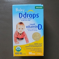 Baby Ddrops 有機維他命D滴劑 90滴