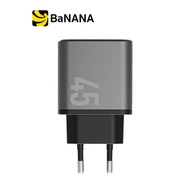 อะแดปเตอร์ ENERGEA Wall USB Charger 2 USB-C (PD45W) Ampcharge GaN45 Dual Gunmetal (TISI) by Banana I