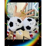 Sports Soccer Ball Keychain Size 15 Cm, Cute Soft Soccer Teddy Bear - Gift