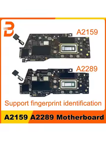 Original A2159 Motherboard For MacBook Pro 13" A2159 A2289 Logic Board i5 i7 8GB 256G 512GB 820-0159